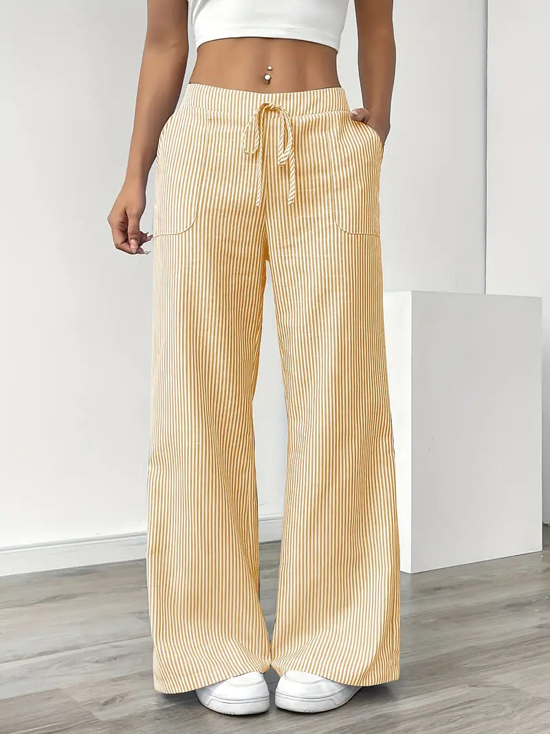 GLORIA | Wide leg with deep front pockets