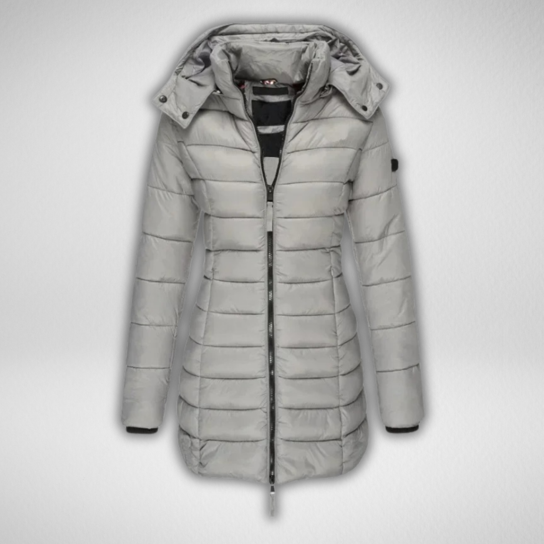 AMELIA | Hooded parka with slim fit
