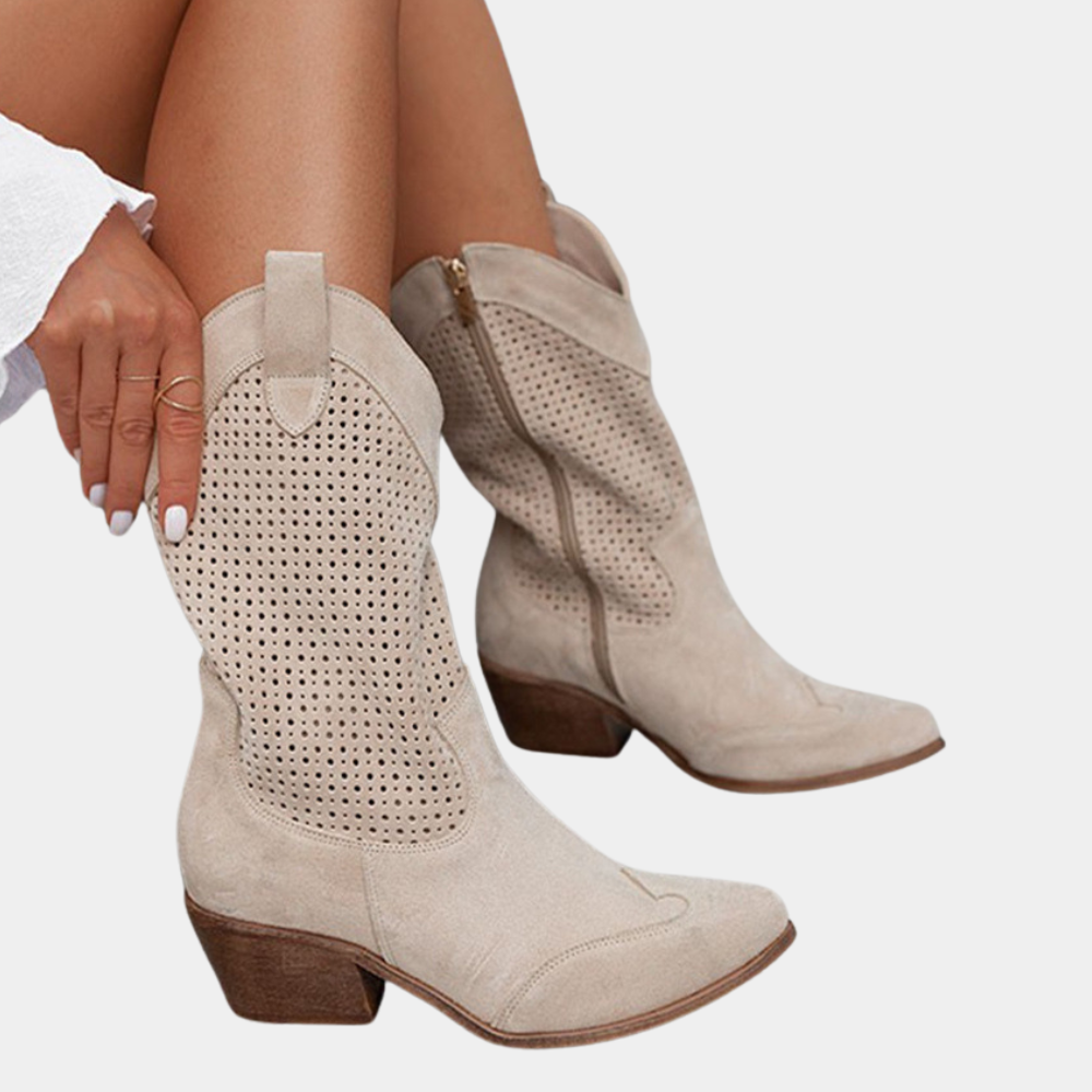 EVELYN | Cowboy boots with a gel insole
