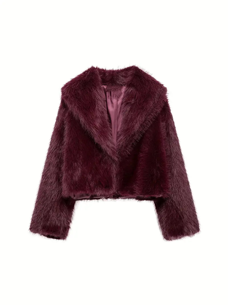 WANDA | Relaxed fit fur jacket