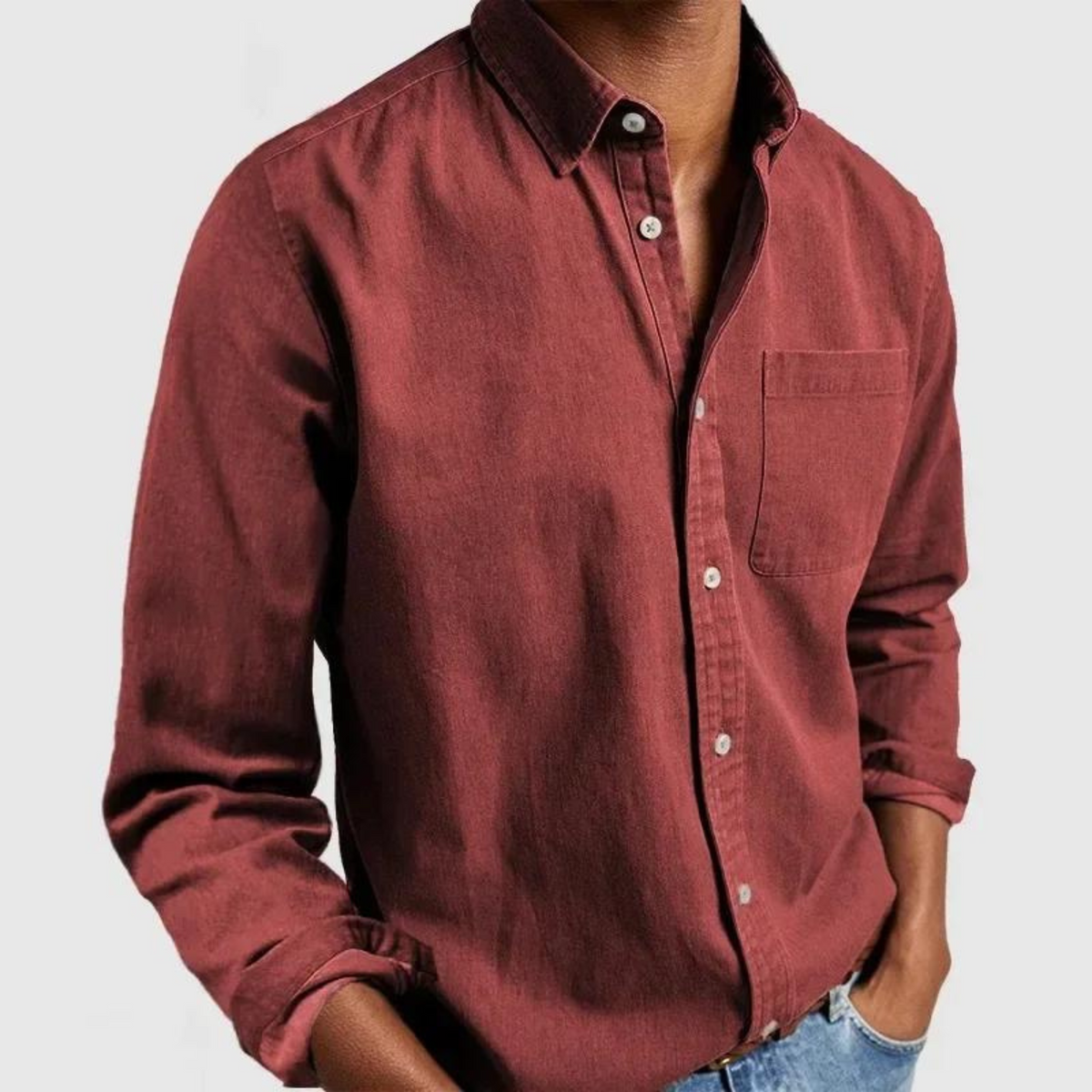 AUDREY | Classic button-up shirt