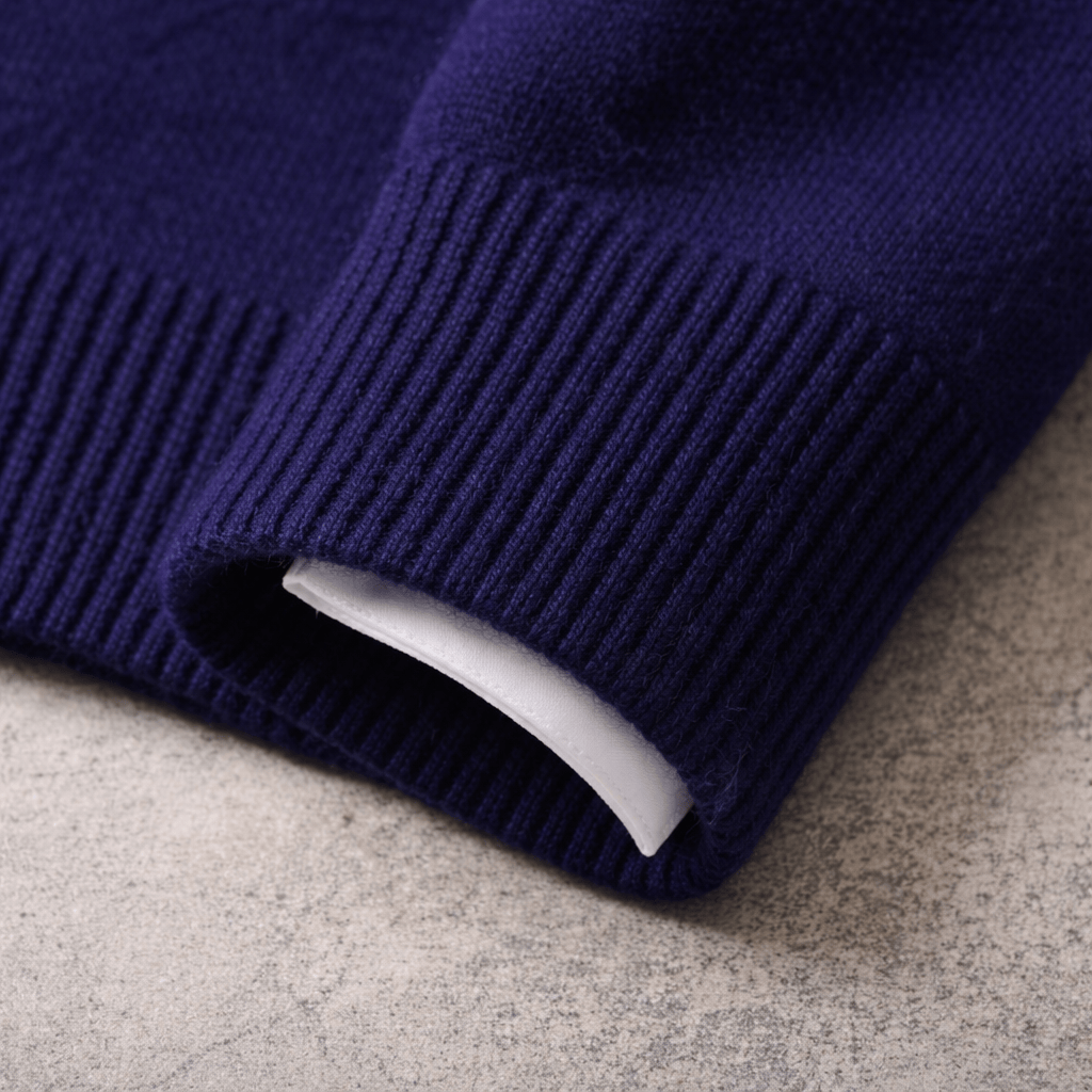 EDMUND | Classic ribbed crewneck sweater