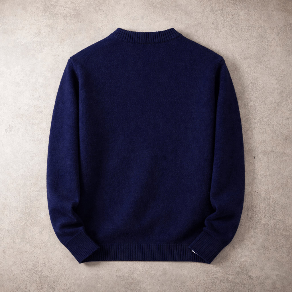 EDMUND | Classic ribbed crewneck sweater