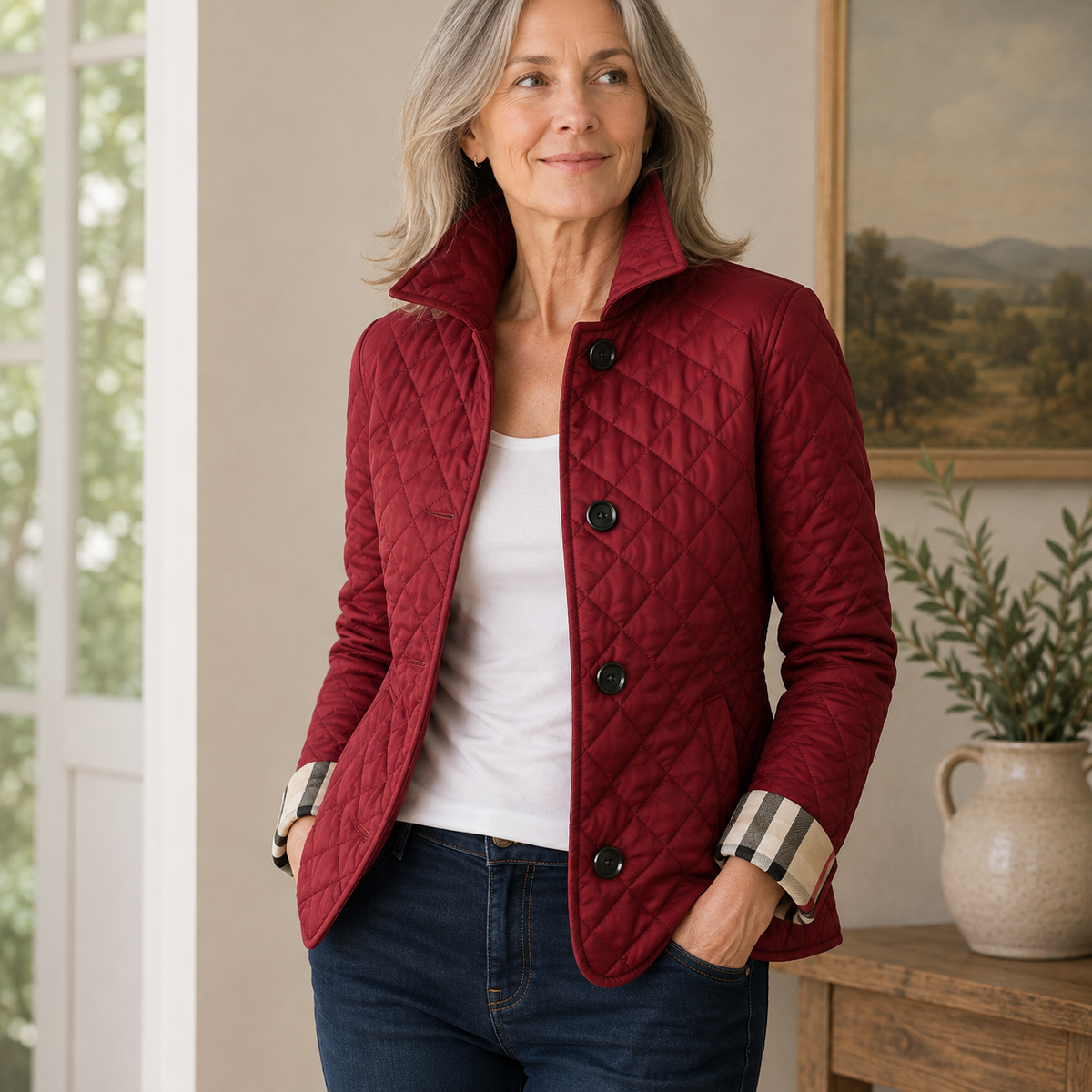 MAEVE | Quilted jacket for in-between days