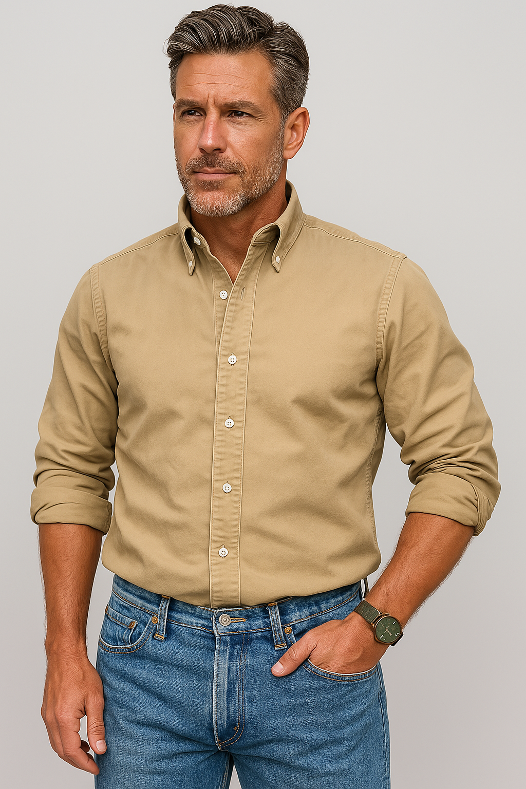 NICOLE | Classic button-up shirt