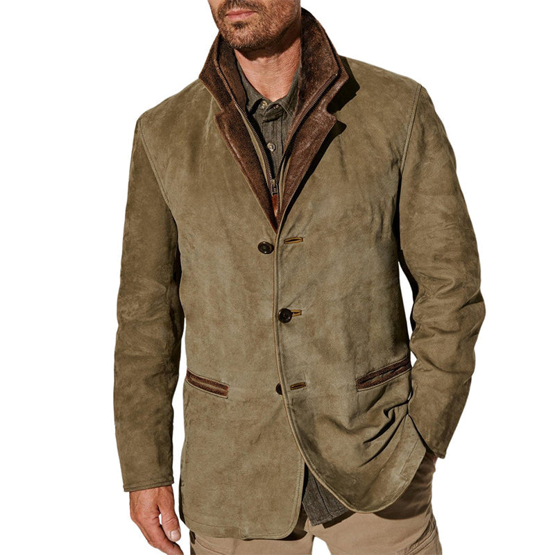 AMELIA | Vintage-inspired suede jacket