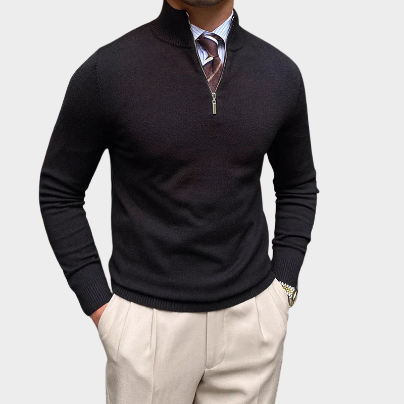 CLARA | Half-zip sweater
