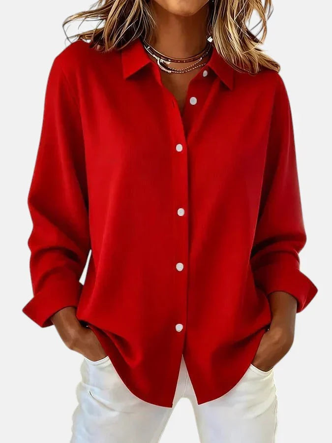 LAVERNE | Relaxed blouse in bright colors