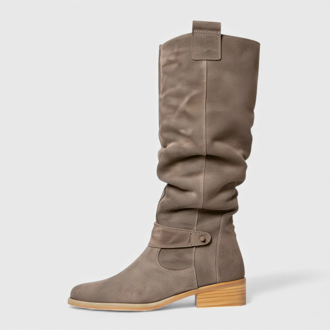 CAROLYN | Low heel boots in seven colors