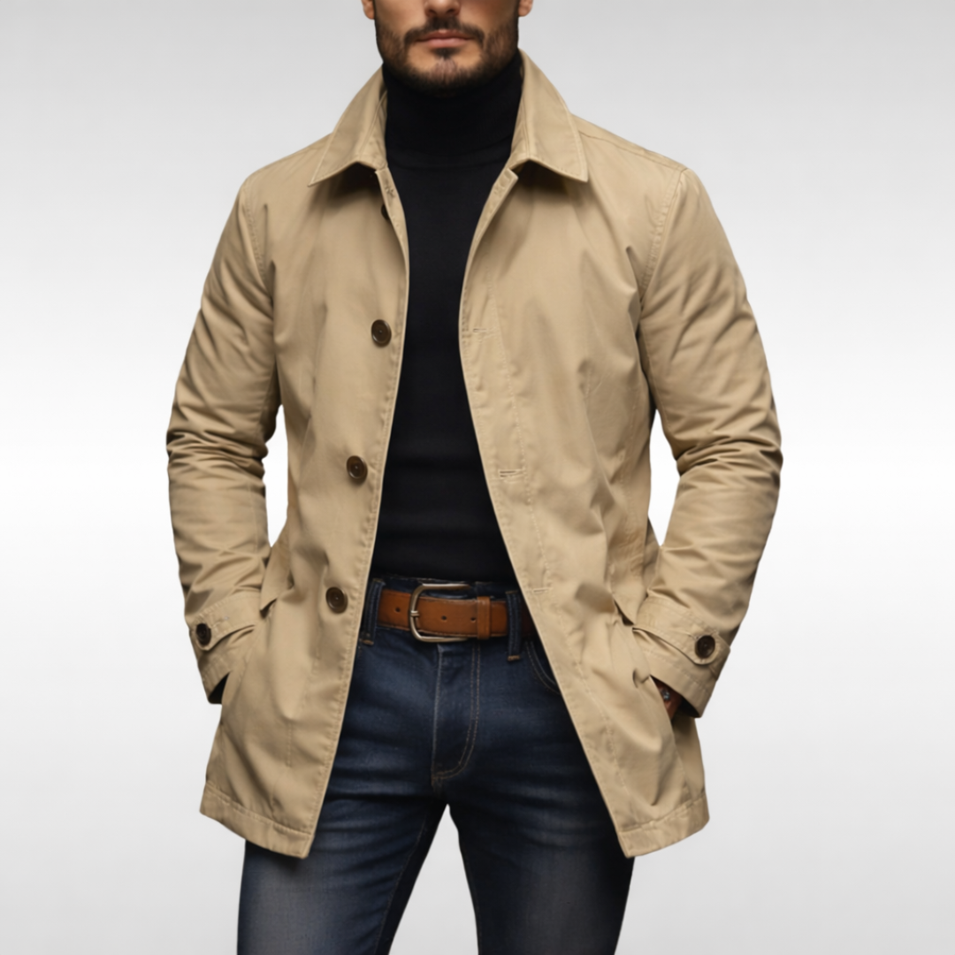 JAMES | Double-breasted trench coat