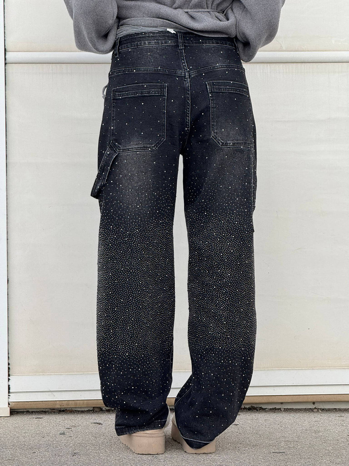 BEVERLY | Relaxed pants with a soft shimmer