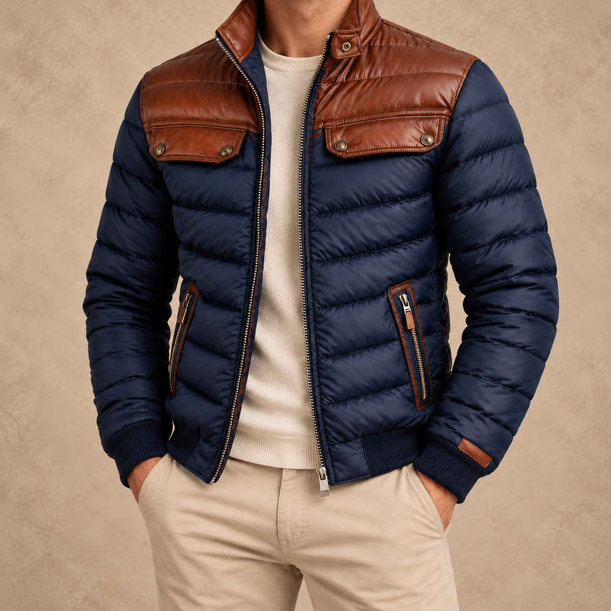 HOLLIS | Relaxed button jacket with pockets