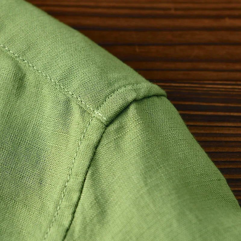AMELIA | Long sleeve linen shirt