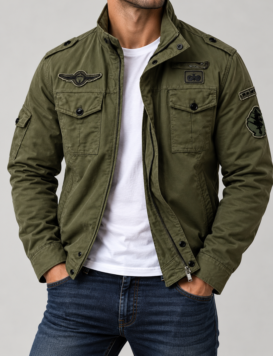 NOAH | Structured military jacket