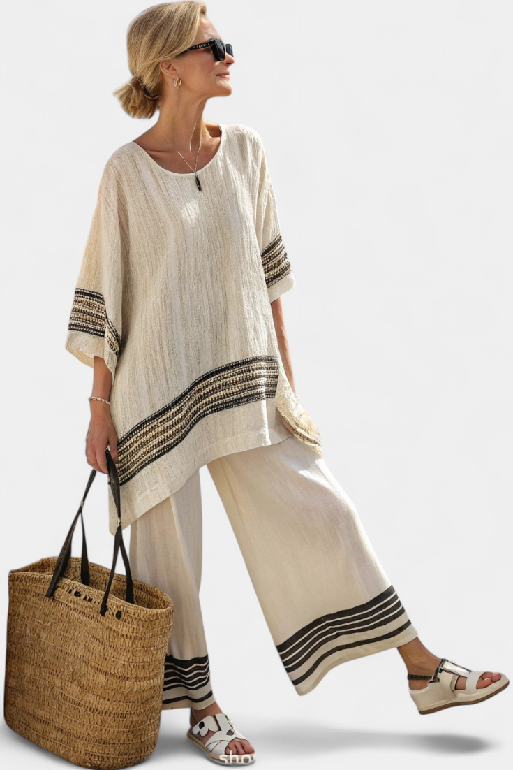 CONSTANCE | Two-tone set for beach days