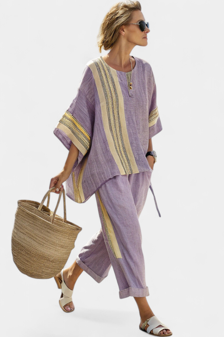 CONSTANCE | Two-tone set for beach days