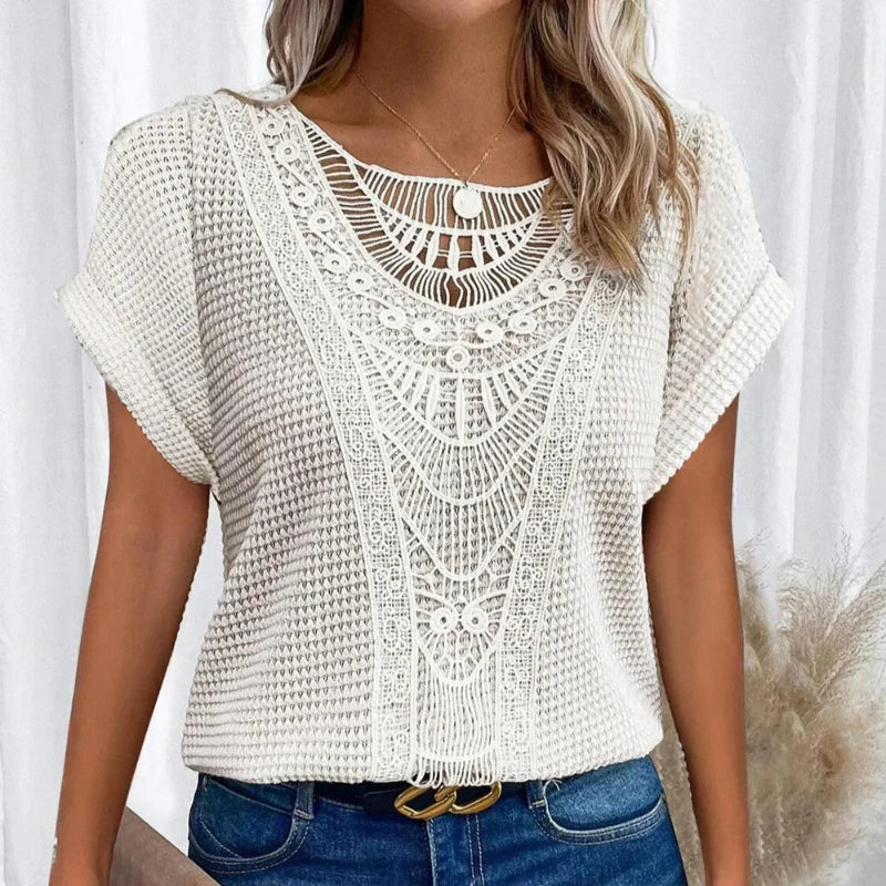 SHEILA | Loose lace blouse