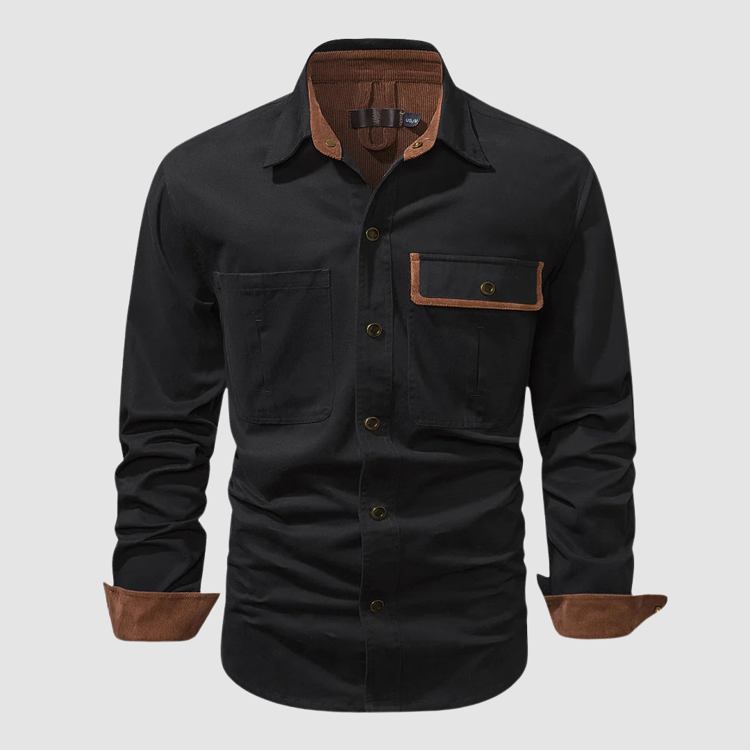 ALEXANDRA | Long sleeve button-up shirt