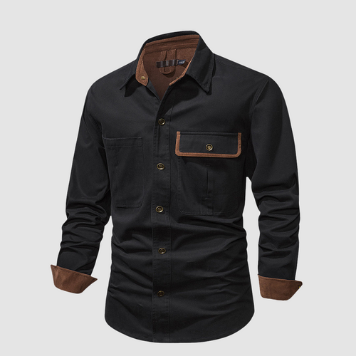 ALEXANDRA | Long sleeve button-up shirt