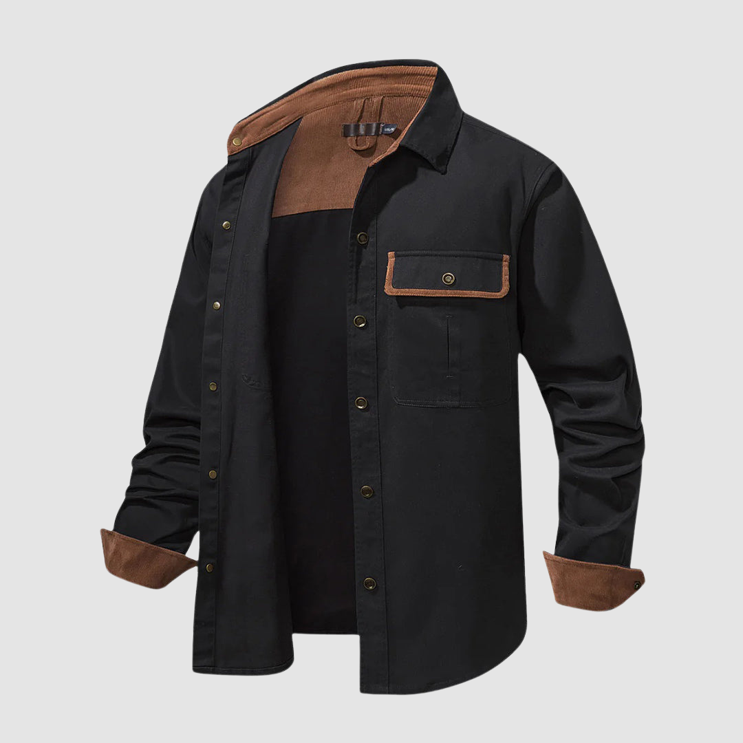 ALEXANDRA | Long sleeve button-up shirt