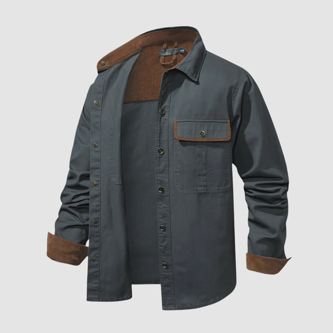 ALEXANDRA | Long sleeve button-up shirt
