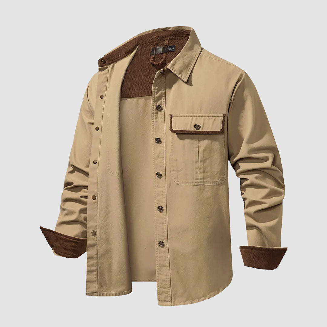 ALEXANDRA | Long sleeve button-up shirt
