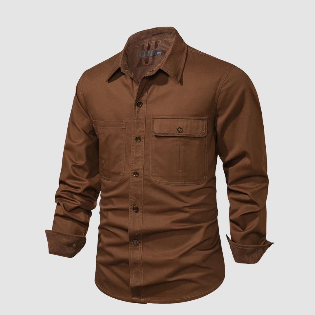 ALEXANDRA | Long sleeve button-up shirt
