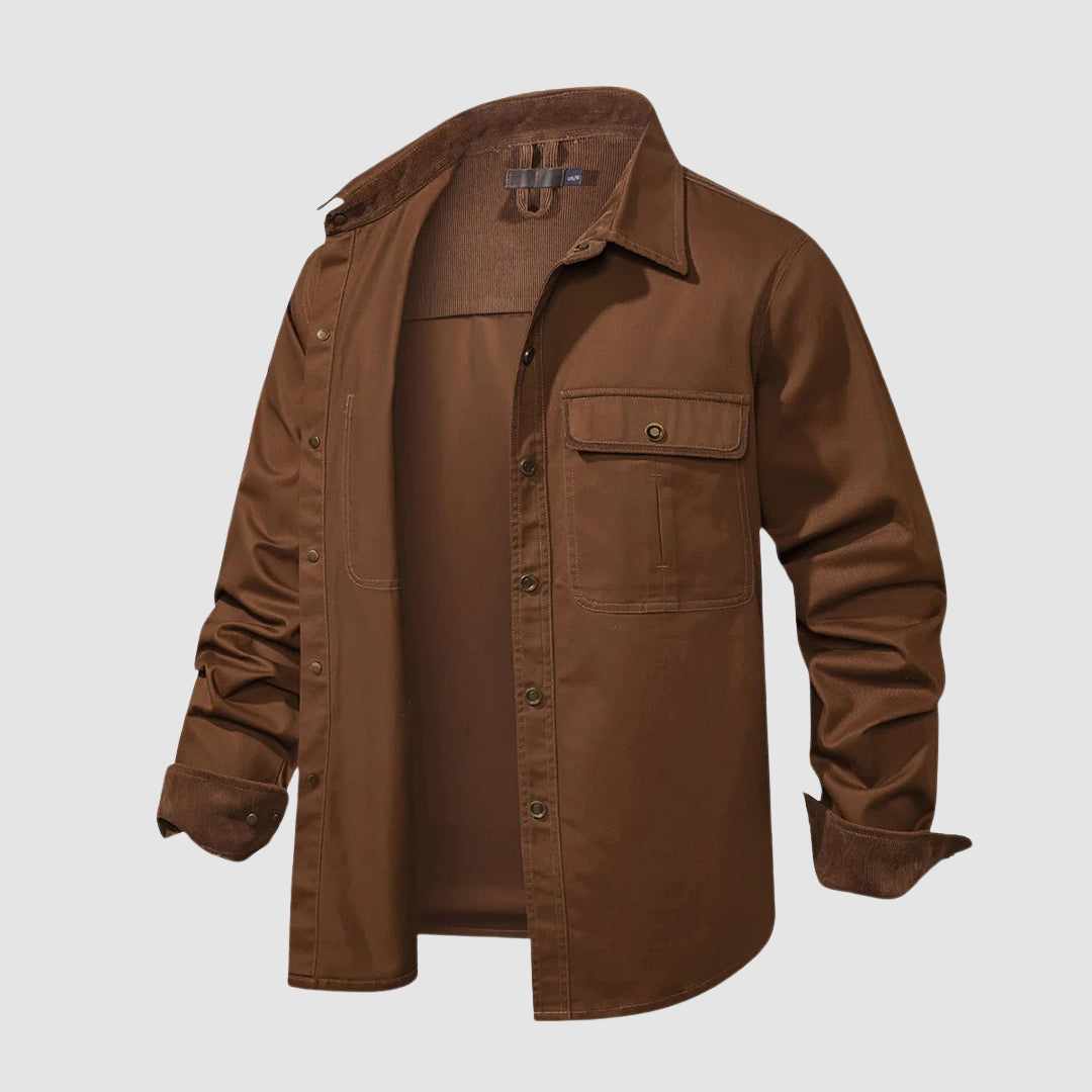 ALEXANDRA | Long sleeve button-up shirt