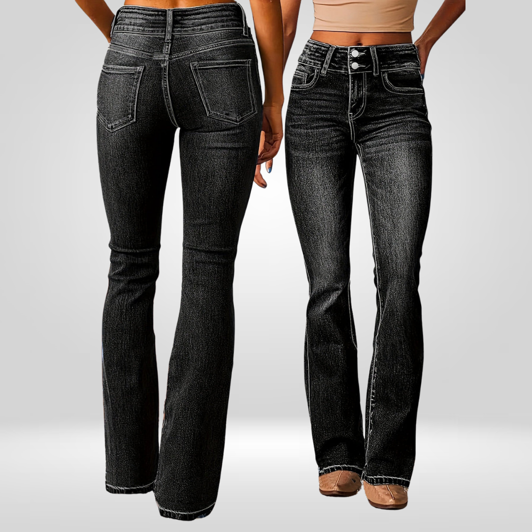 DARLENE | High waisted flared jeans