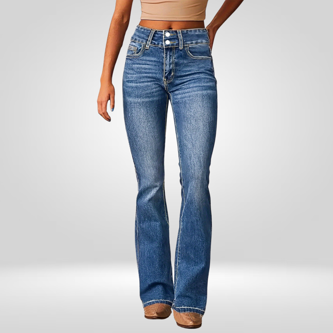 DARLENE | High waisted flared jeans