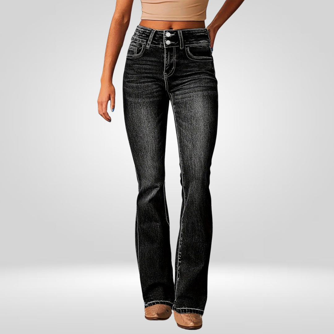 DARLENE | High waisted flared jeans