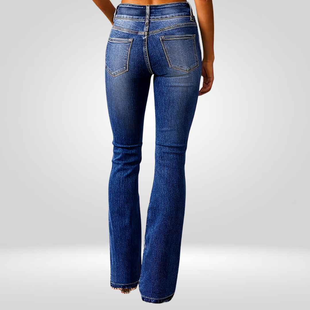 DARLENE | High waisted flared jeans