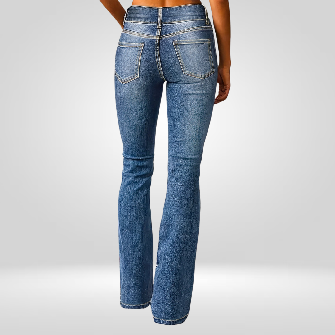 DARLENE | High waisted flared jeans