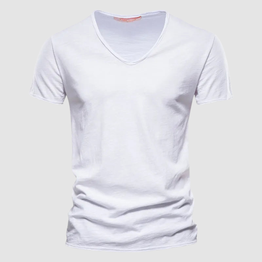 AUDREY | V-neck summer tee