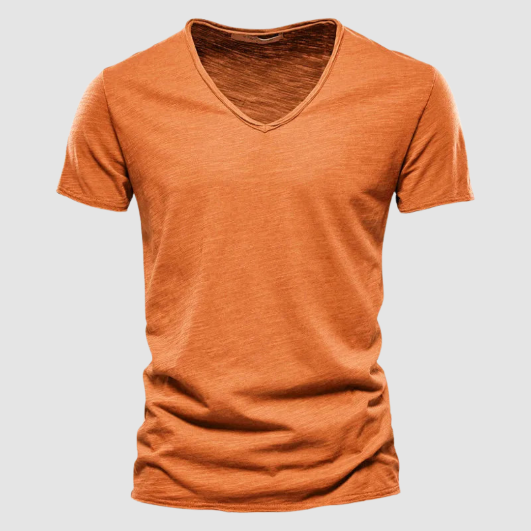 AUDREY | V-neck summer tee
