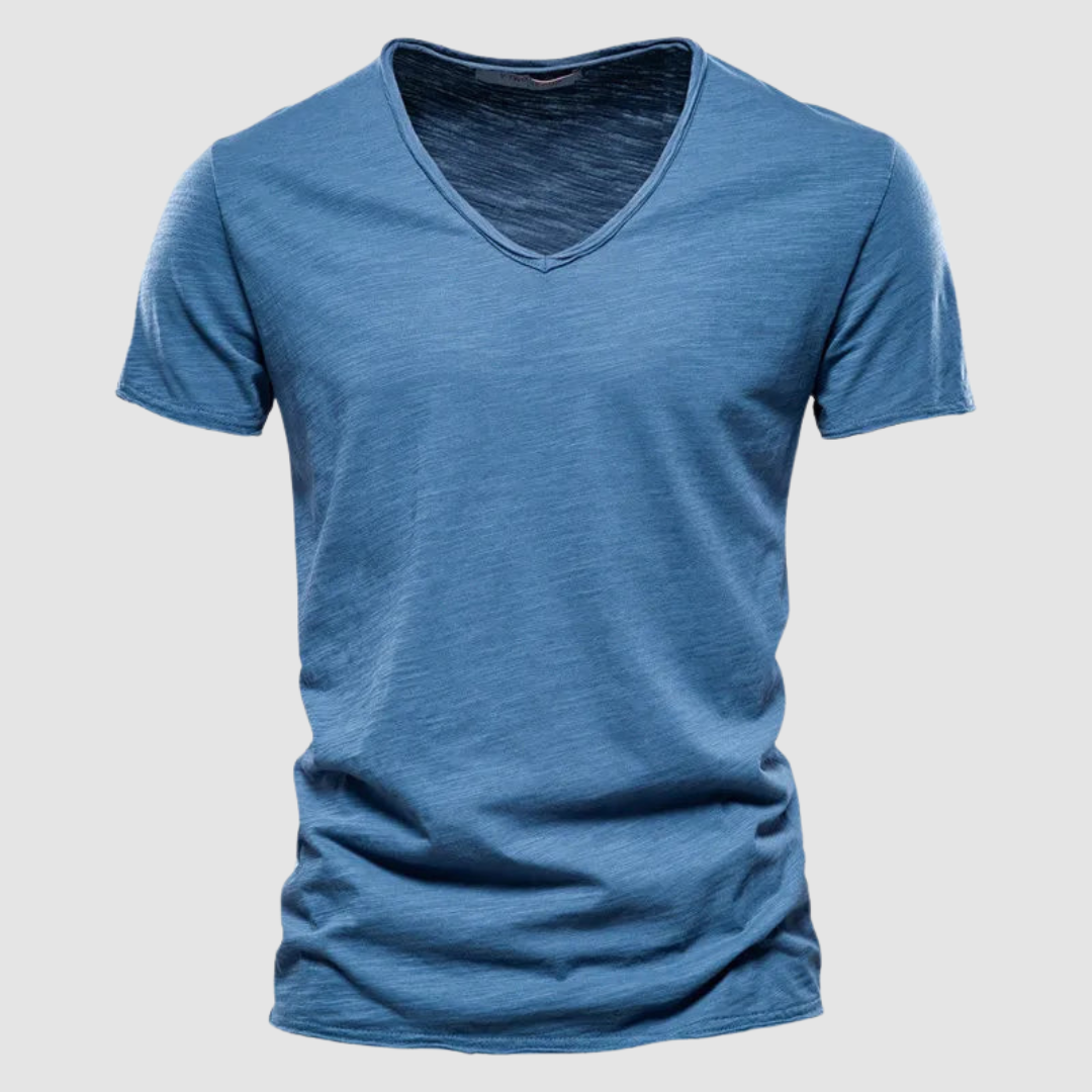AUDREY | V-neck summer tee