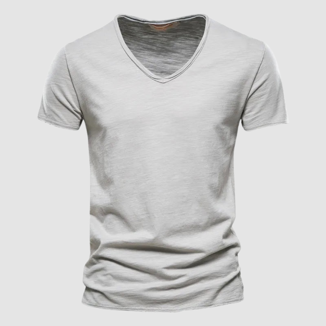 AUDREY | V-neck summer tee