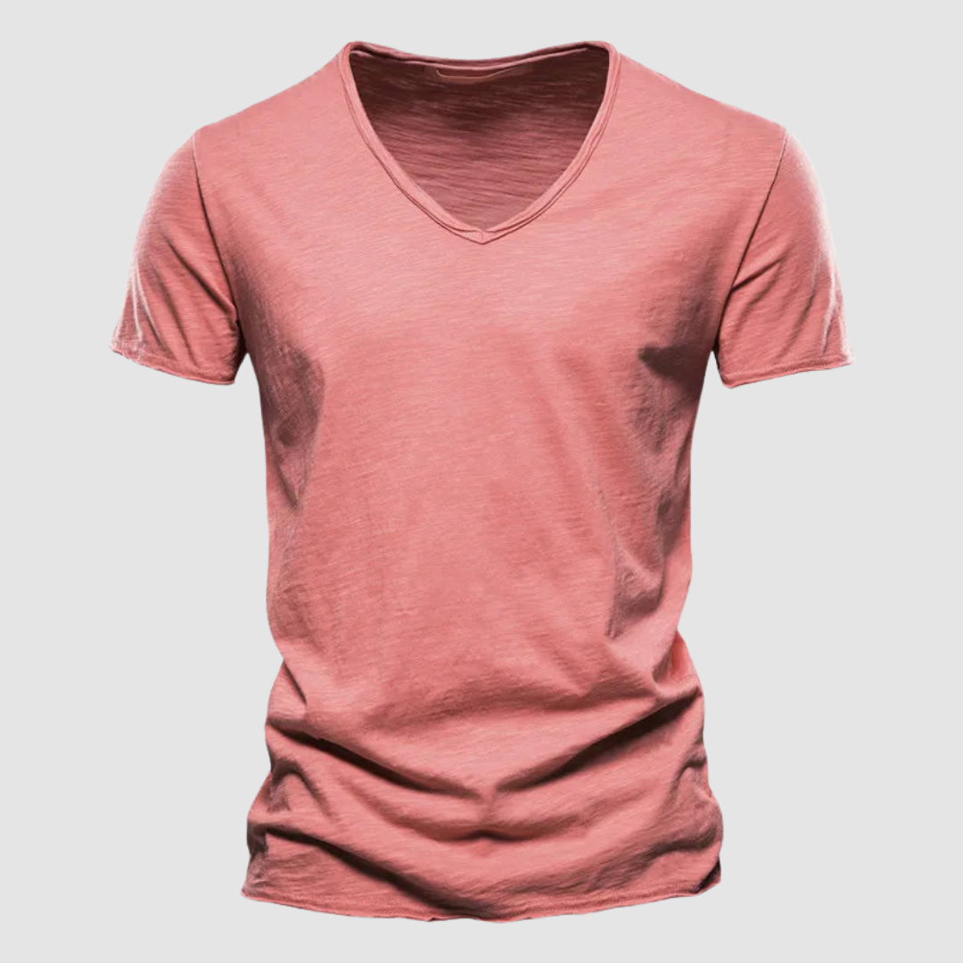 AUDREY | V-neck summer tee