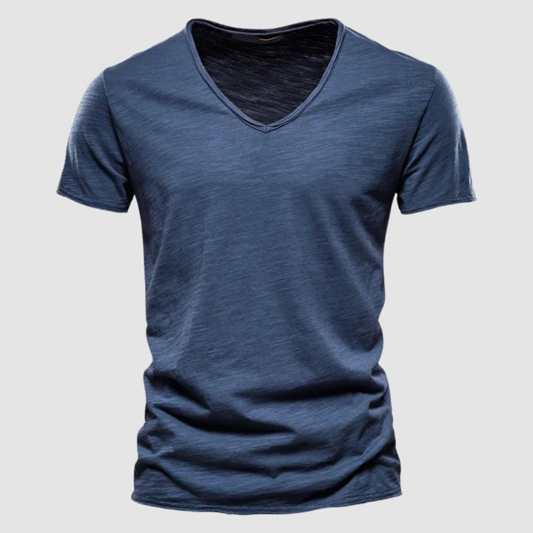 AUDREY | V-neck summer tee