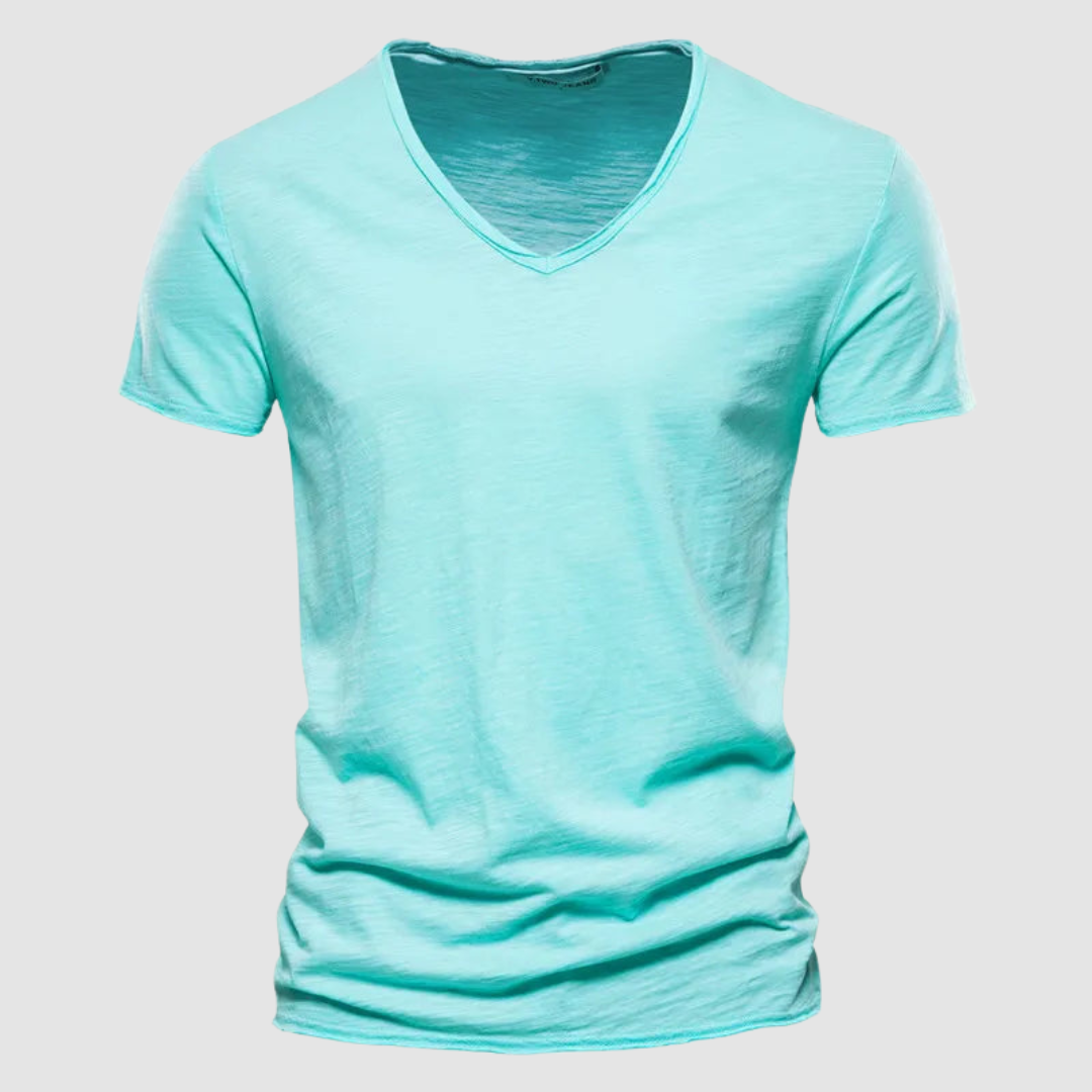 AUDREY | V-neck summer tee