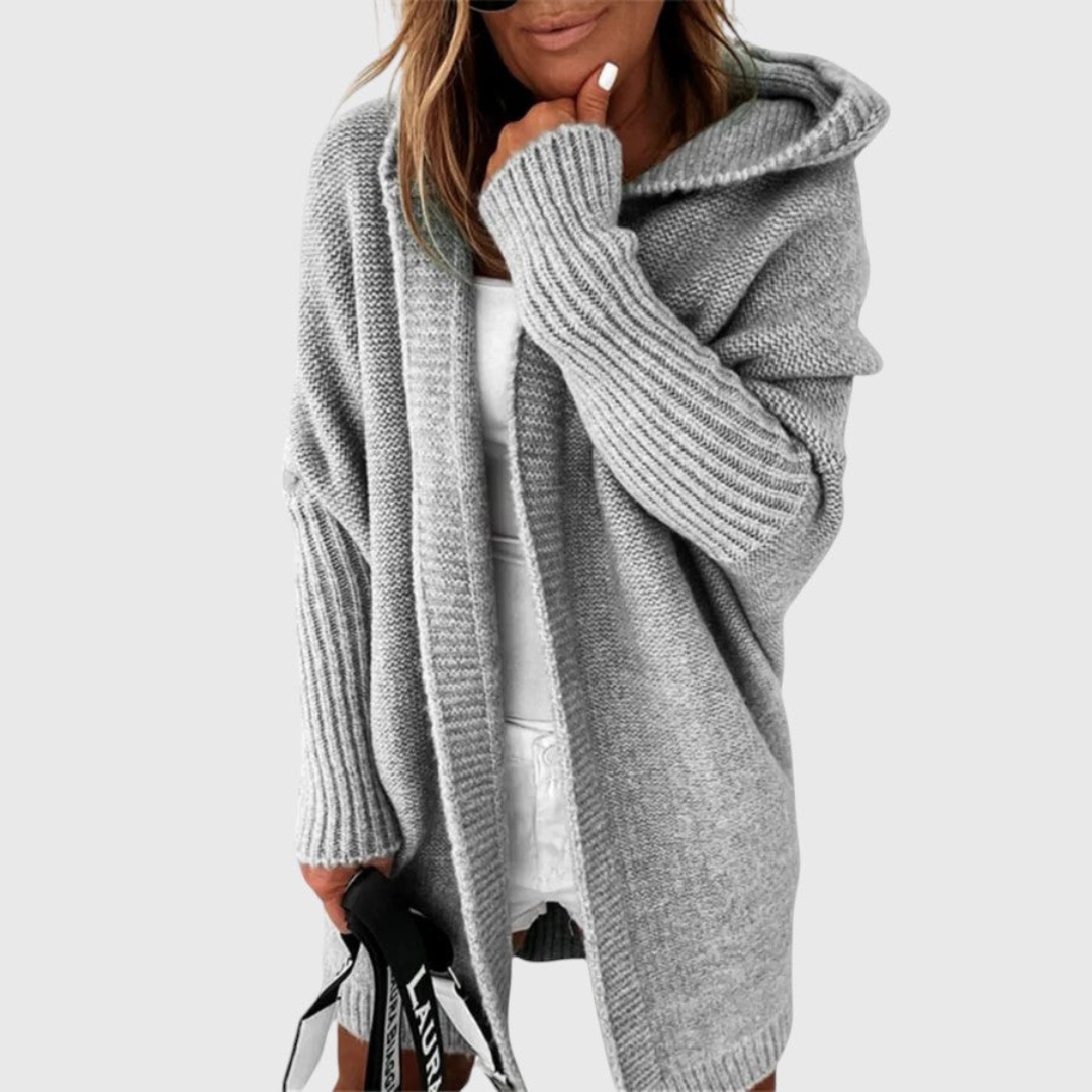 MARCIA | Mid-thigh length with an open front