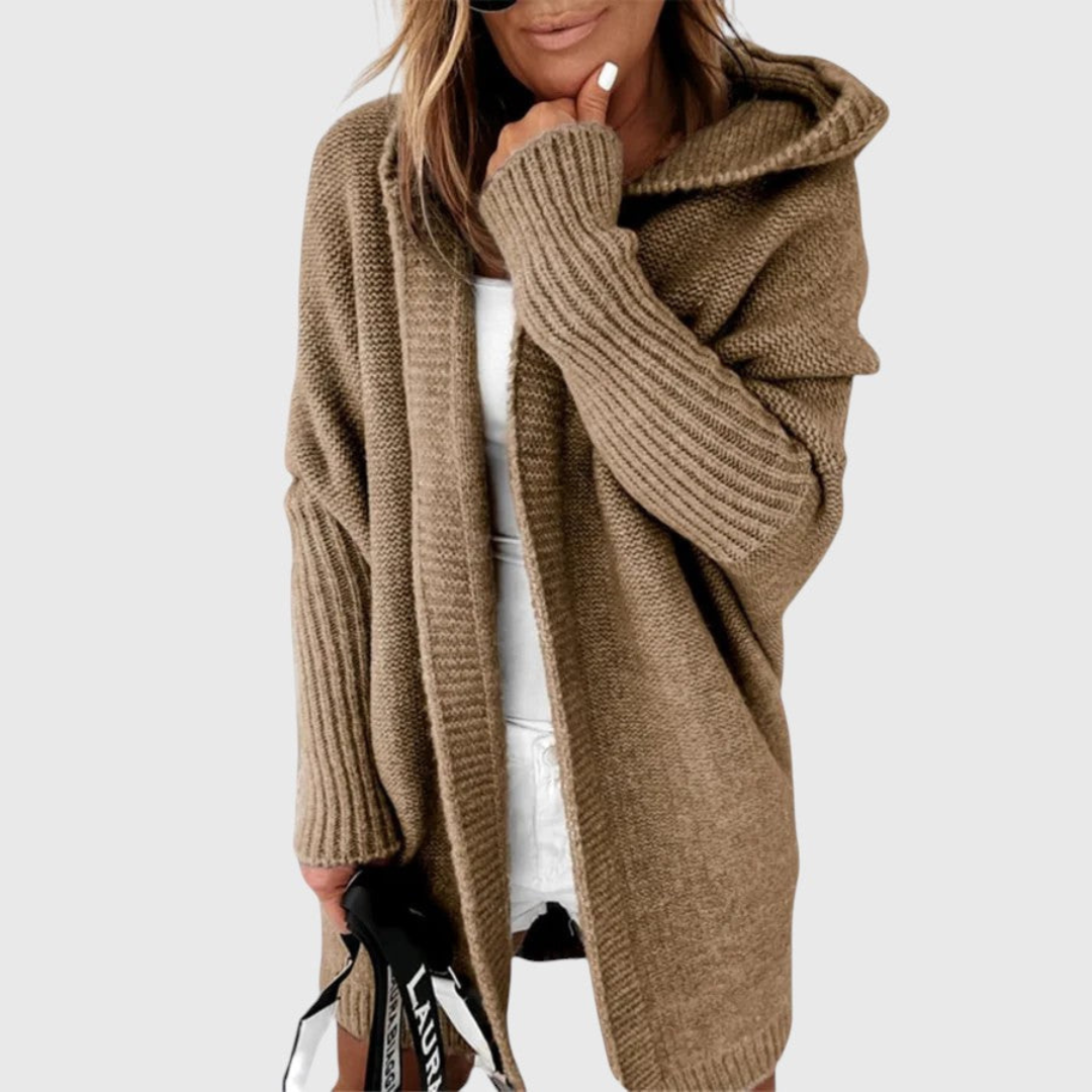 MARCIA | Mid-thigh length with an open front