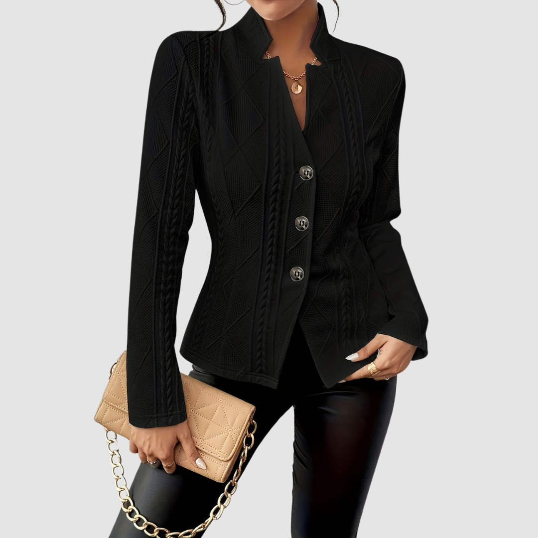 ISABEL | Tailored blazer with button closure