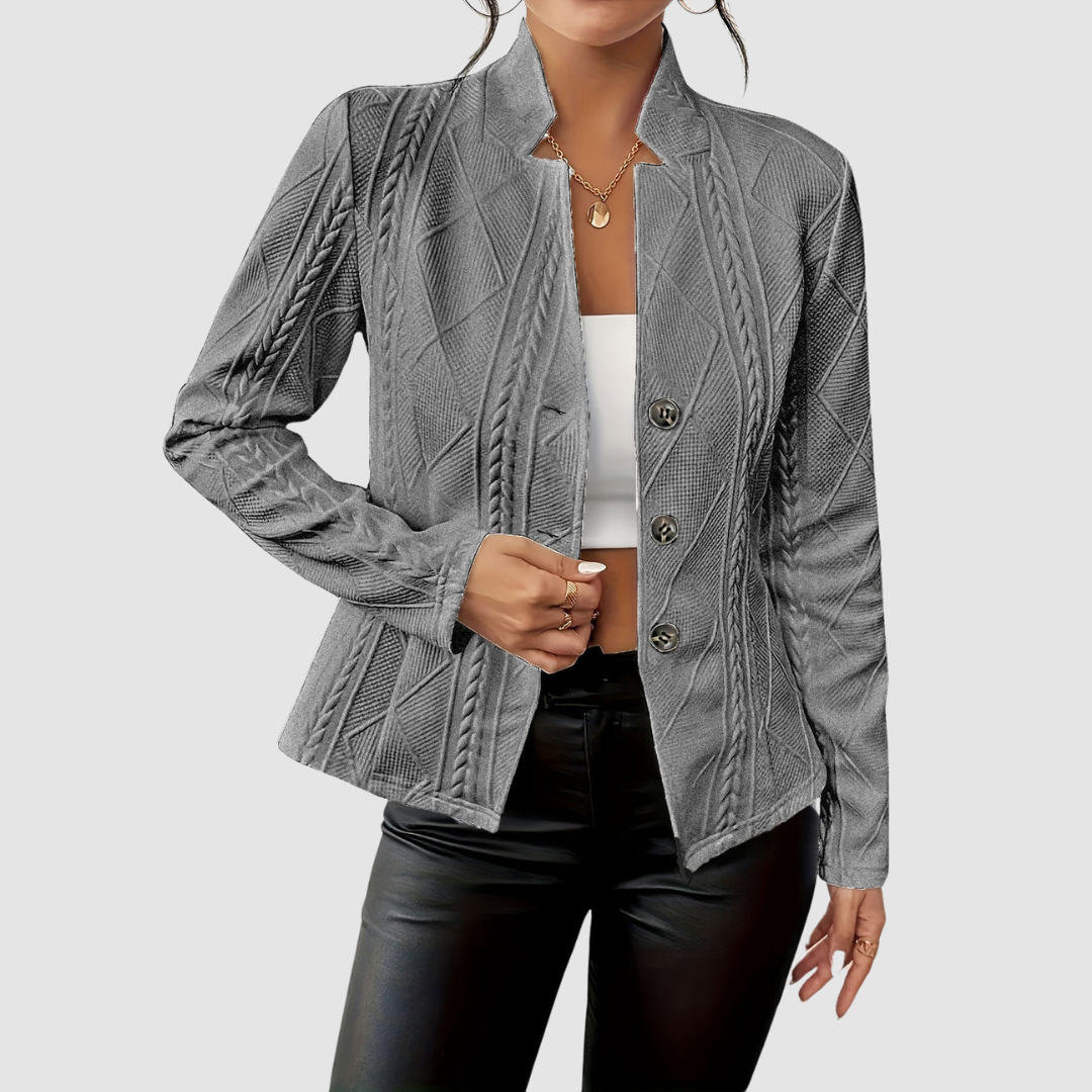 ISABEL | Tailored blazer with button closure