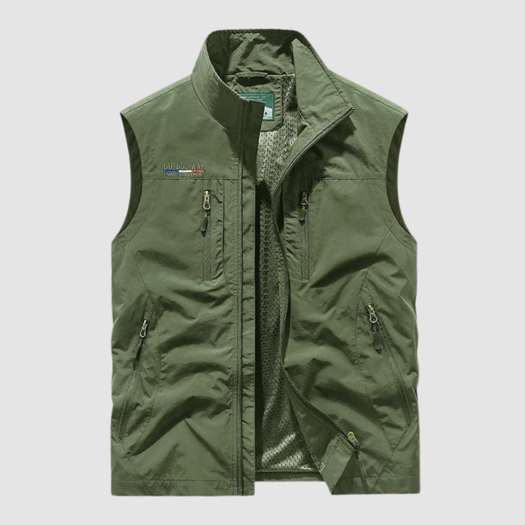 AMELIA | Sleeveless utility vest
