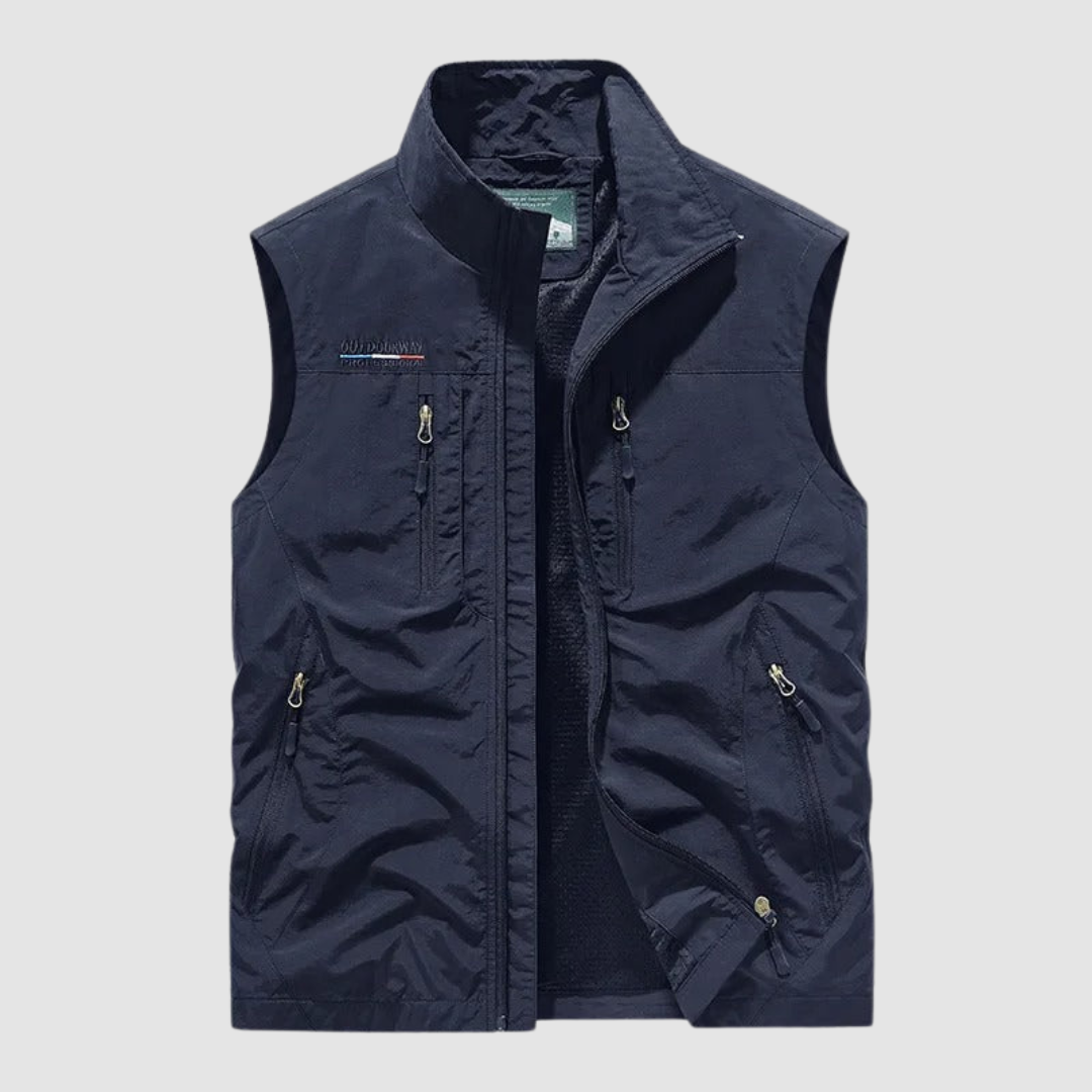 AMELIA | Sleeveless utility vest