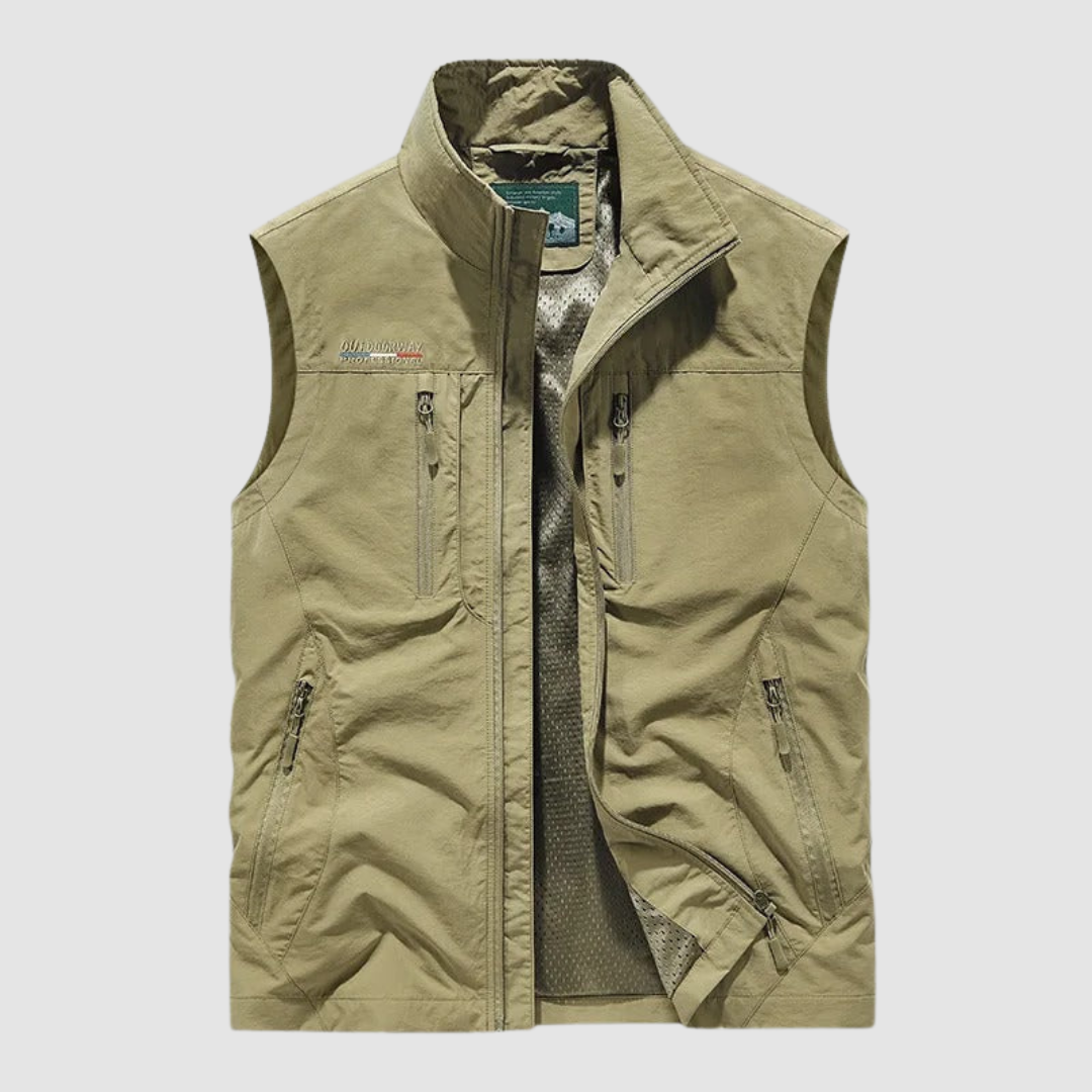 AMELIA | Sleeveless utility vest