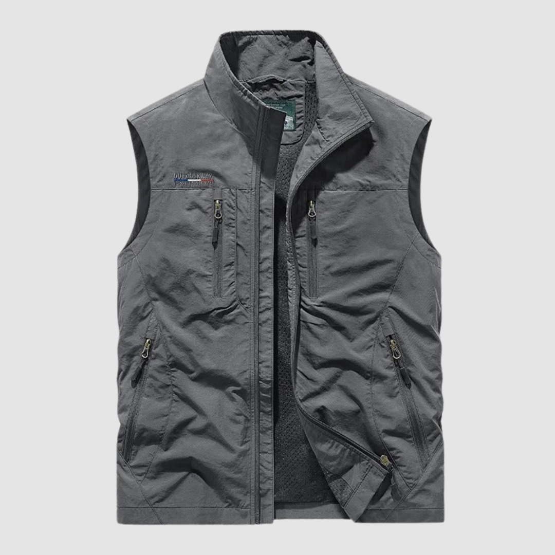 AMELIA | Sleeveless utility vest