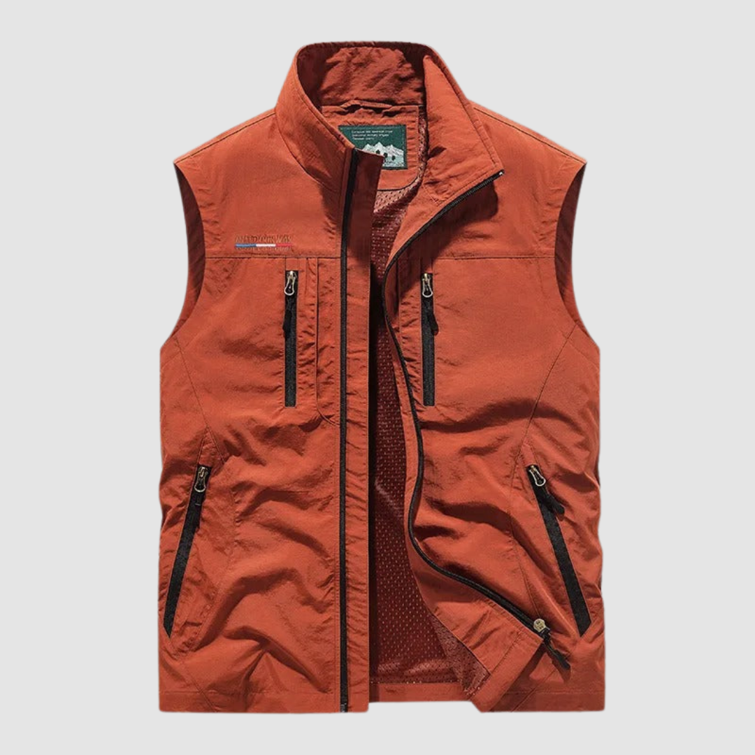 AMELIA | Sleeveless utility vest