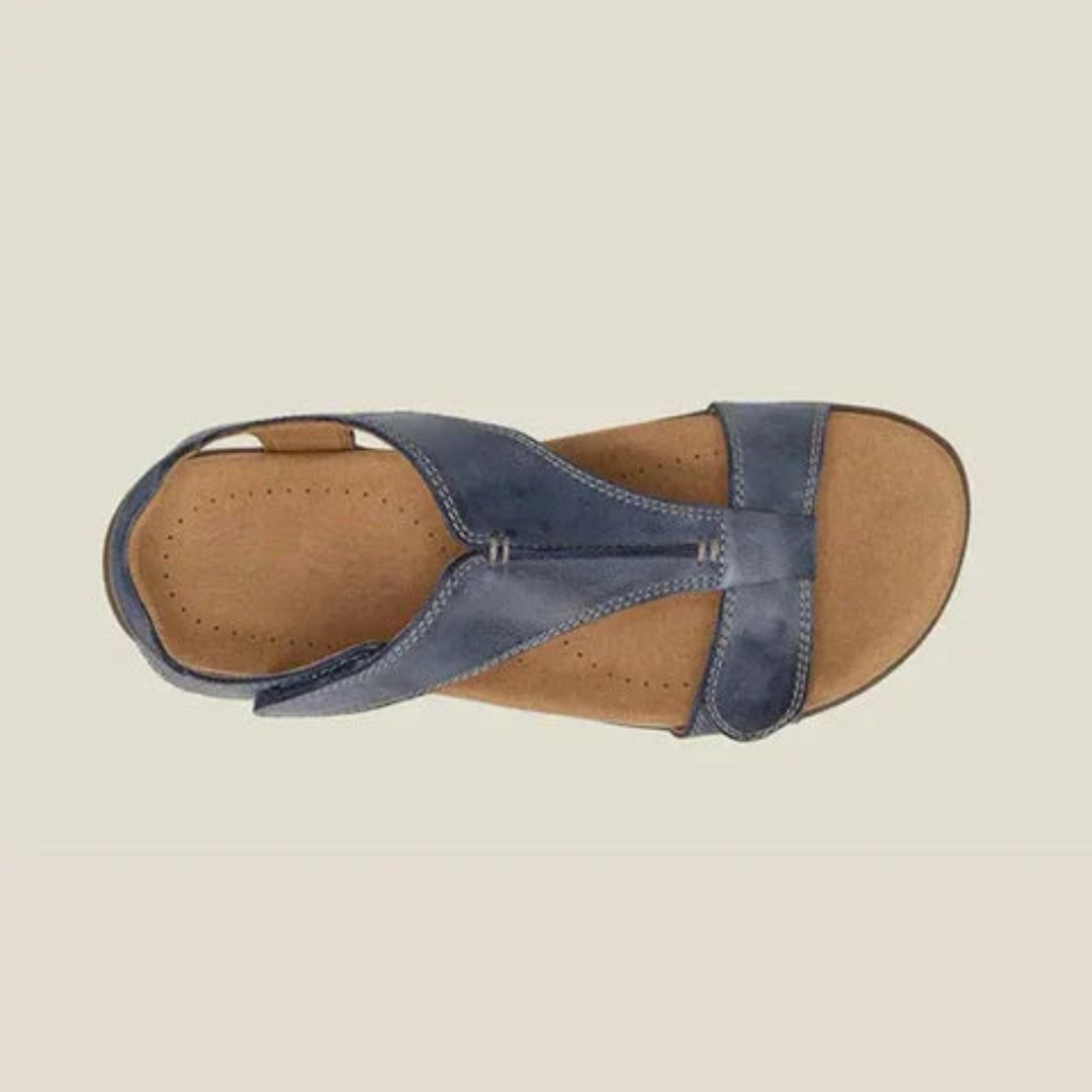 THERESA | Sandals with an adjustable T strap